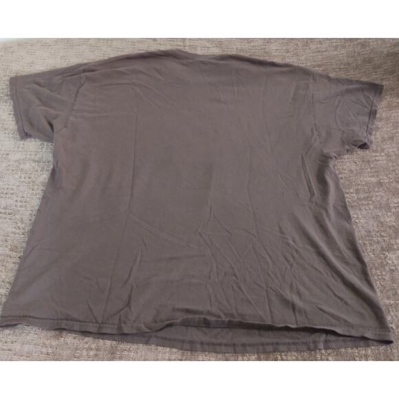 Mens 2XL T Shirt Wolves Howling At The Moon Tie-Dye Brown Native American Nature - Picture 10 of 10